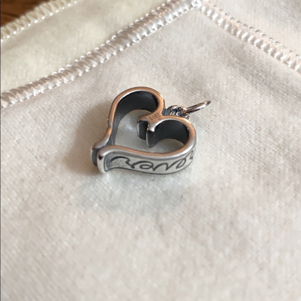 New never worn James Avery Forever and always heart charm